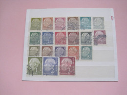 Germany Bundesrepublik Satz. (20W.) 1951 - 64, Michel 2022, 50% Off Price (2) - Usados