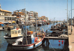 PALAVAS LES FLOTS    Les Chalutiers à Quai  Rive Droite  (Scan R/V) N° 2 \MM5049BIS - Palavas Les Flots