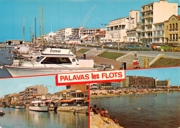 PALAVAS LES FLOTS   Vues Du Canal Et De La Plage  (Scan R/V) N° 15 \MM5049BIS - Palavas Les Flots