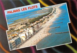 PALAVAS LES FLOTS   La Plage Rive Droite (Scan R/V) N° 22 \MM5049BIS - Palavas Les Flots