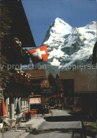 11694854 Muerren BE Dorfmotiv Mit Eiger Muerren - Autres & Non Classés