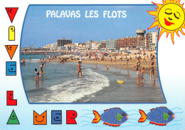 PALAVAS LES FLOTS   La Plage Rive Gauche (Scan R/V) N° 23 \MM5049BIS - Palavas Les Flots