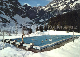 11694830 Leukerbad Am Gemmipass Winterschwimmbad Leukerbad - Otros & Sin Clasificación