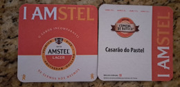 AMSTEL BRAZIL BREWERY  BEER  MATS - COASTERS #079 - Beer Mats