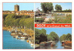 34 AGDE     Le Canal Du Midi   (Scan R/V) N° 9 \MM5049Vic - Sonstige & Ohne Zuordnung