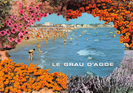 34 LE GRAU-D'AGDE   La Plage   (Scan R/V) N° 36 \MM5049Vic - Other & Unclassified