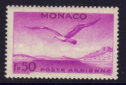 Monaco // Poste Aérienne // Mouette Et Rocher De Monaco Timbres Neuf** MNH  No. Y&T 6 - Poste Aérienne