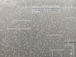 CORRIERE DELLA SERA 1/2/1929 ROCCAMONFINA TRAPANI - Other & Unclassified