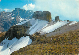 65  Gavarnie Sommet Du Cirque Le Marboré La Fausse Brèche Vus Du Pic Du Taillon       N° 73\MM5050 - Gavarnie