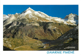 65  Gavarnie Le Pic De Piméné Et Le Pic Rouge De Pailla Le Refuge CAF    N° 74\MM5050 - Gavarnie