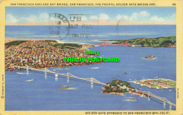 R621918 San Francisco Oakland Bay Bridge. San Francisco. Pacific. Golden Gate Br - Welt