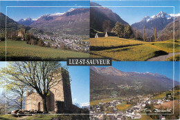 65  Luz Saint Sauveur Vue Générale Le Château Sainte Marie Multivue       N° 25 \MM5052 - Luz Saint Sauveur