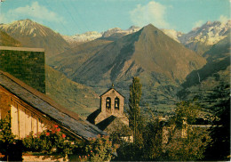 65  Luz Saint Sauveur L'église De Grust Et Les Pyrénées    N° 47 \MM5052 - Luz Saint Sauveur