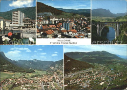 11694748 Vallorbe Panorama Ortsansichten Viadukt Vallorbe - Sonstige & Ohne Zuordnung