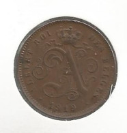 ALBERT I * 2 Cent 1919 Frans * F D C * Nr 12941 - 2 Cent