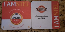 AMSTEL BRAZIL BREWERY  BEER  MATS - COASTERS #080 - Beer Mats