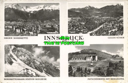 R621955 Innsbruck Mit Seinen Bergbahnen. KTV. Chizzali. Multi View - Welt