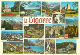 65 Bigorre  Tarbes Argelès Gavarnie Aspin Pic Du Midi Bagnères Cauterets Lourdes Multivue        N° 31\MM5059 - Bagneres De Bigorre