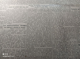 CORRIERE DELLA SERA 6/2/1929 DARFO VOLVERA BOSCOCHIESANUOVA - Andere & Zonder Classificatie
