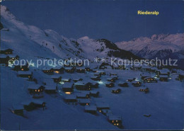 11694563 Riederalp Mit Binnenhorn Nachtaufnahme Riederalp - Andere & Zonder Classificatie