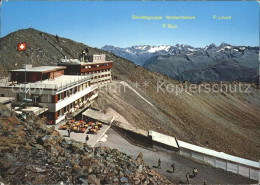 11694561 Davos Parsenn GR Bergrestaurant Weissfluhjoch Mit Silvrettagruppe Davos - Andere & Zonder Classificatie