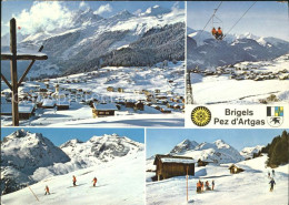11694528 Brigels Panorama Sessellift Skigebiet Pez D Artgas Breil - Autres & Non Classés