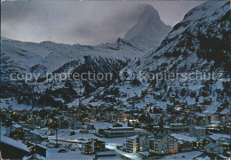 11694508 Zermatt VS Bei Nacht Mit Matterhorn  - Andere & Zonder Classificatie