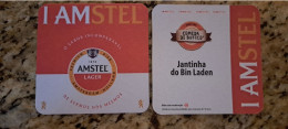 AMSTEL BRAZIL BREWERY  BEER  MATS - COASTERS #084 - Beer Mats