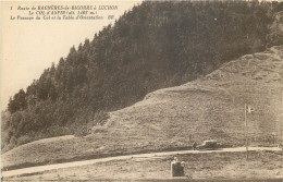 65 Route De Bagnères De Bigorre à Luchon Le Col D'aspin     N° 20\MM5074 - Bagneres De Bigorre