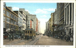 11694438 Detroit_Michigan Woodward Avenue South From Grand Circus Park Tram - Otros & Sin Clasificación