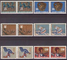 Yugoslavia 1962 - Art - Mi 1026-1031 - MNH**VF - Nuovi