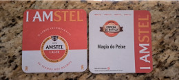 AMSTEL BRAZIL BREWERY  BEER  MATS - COASTERS #085 - Beer Mats