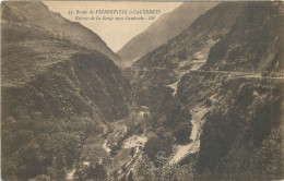 65 Route De Pierrefitte  à Cauterets Entrée De La  Gorge Vers Cauterets       N° 20\MM5076 - Cauterets