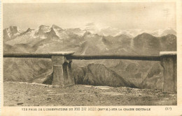 65  Vue Prise De L'observatoire  Du Pic Du Midi Sur La Chaine Centrale Bigorre        N° 36 \MM5078 - Bagneres De Bigorre