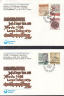 FÄRÖER  65-69, FDC, Historische Schriften, 1981 - Féroé (Iles)