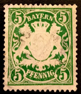ALLEMAGNE EMPIRE 1876  5 PFENNIG - Used Stamps