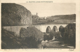 43 Le Puy En Espaly Les Orgues Le Château De Charles VII Et Le Pont Du Chemin De Fer      N° 7 \MM5081 - Le Puy En Velay