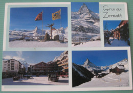 Zermatt (VS) - Mehrbildkarte "Gruss Aus Zermatt" - Zermatt