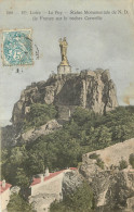 43  Le Puy En Velay Statue De Notre Dame De France Sur Le Rocher Corneille     N° 36 \MM5084 - Le Puy En Velay