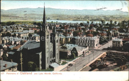 11694308 Oakland_California Panorama With Lake Merritt Church - Altri & Non Classificati