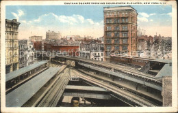 11694302 New_York_City Chatham Square Doubledeck Elevated Railroad - Other & Unclassified