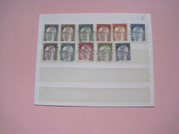 Germany Bundespost Satz. (11W.) 1970/71, Michel 2022, 50% Off Price (5) - Gebruikt