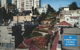 11694295 San_Francisco_California Lombard Street Crookedest Street In The World - Andere & Zonder Classificatie