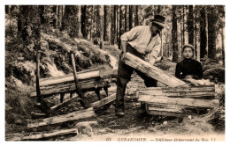 Gérardmer - Schlitteur Dégageant Du Bois - Gerardmer