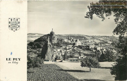 43 Le Puy En Velay   Le Rocher Saint Michel D'aiguilhe Rocher Corneille Et Cathédrale De Notre Dame Du Puy  N° 29\MN6000 - Le Puy En Velay