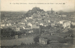 43 Le Puy En Velay   Façade De La Cathédrale Vue Côté Ouest    N° 33\MN6000 - Le Puy En Velay