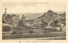 43 Le Puy En Velay  Vue Générale Les Quatre Rochers     N° 42\MN6000 - Le Puy En Velay