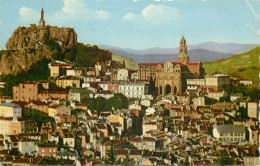 43 Le Puy En Velay  Vue Générale Sur La Cathédrale Et Le Rocher De La Vierge   N° 56\MN6000 - Le Puy En Velay