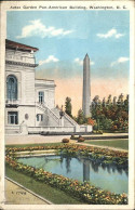 11694268 Washington DC Aztec Garden Pan American Building Obelisk  - Washington DC