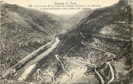 48  Gorges Du Tarn Lacets De La Route Du Causse Méjean à La Malène     N° 52 \MN6001 - Gorges Du Tarn